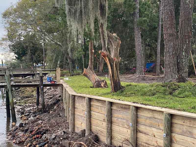 Seawall Repair in Titusville, Florida